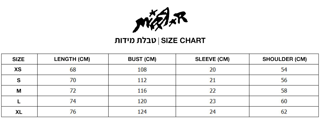 SizeChart